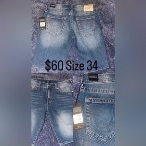 True religion men’s Jean shorts